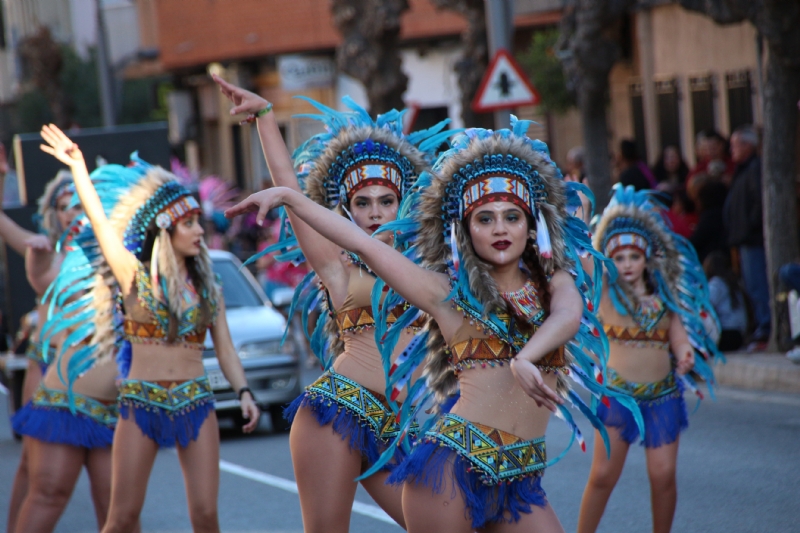 Desfile de Carnaval en Alhama. Fotografía de archivo de Turismo Alhama.