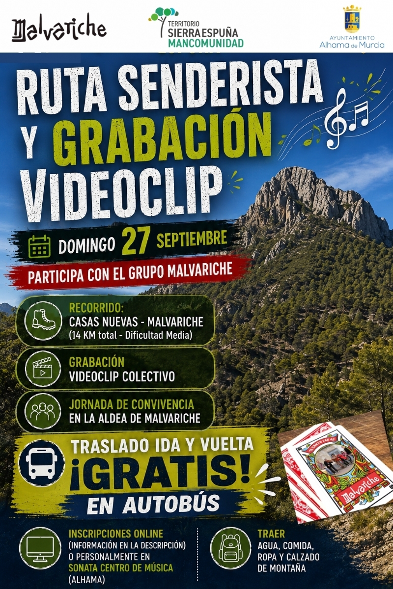 Turismo impulsa una ruta hasta la aldea de Malvariche para grabar el videoclip del nuevo disco del grupo