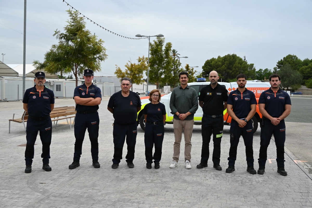 Protección Civil refuerza su capacidad de respuesta en Alhama con más equipamiento y un nuevo retén mixto
